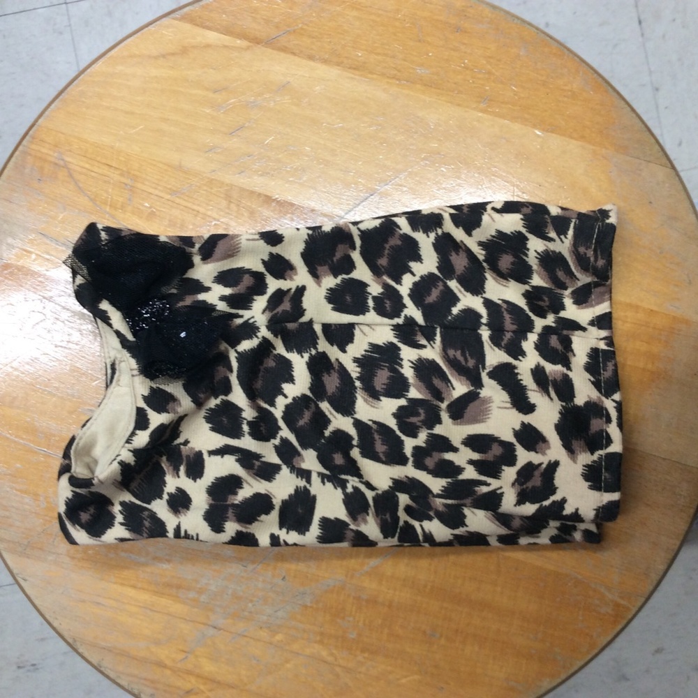 Dollie & me cheetah print dress